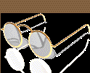 gold glasses -- my style